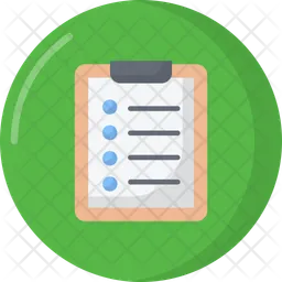 Lista de controle  Ícone