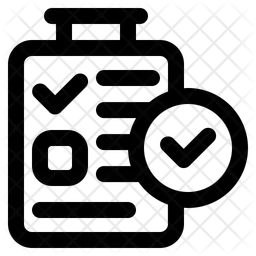 Lista de controle  Ícone