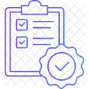 Lista De Verificacao Lista Area De Transferencia Ícone