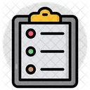 Lista De Verificacao Lista Tarefas Ícone