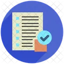 Lista de controle  Ícone