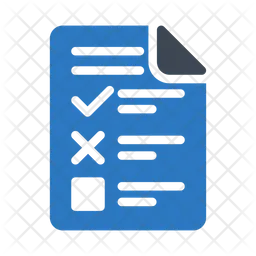 Lista de controle  Ícone