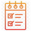 Lista De Verificacao Lista De Verificacao Tarefas Ícone
