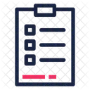 Lista de controle  Ícone