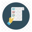 Lista De Verificacao Teste Exame Ícone