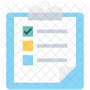 Lista De Verificacao Plano Lista Ícone