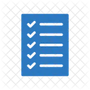 Lista De Verificacao Lista De Tarefas Documento Ícone