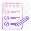Lista de controle  Ícone