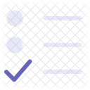 Lista De Verificacao Evento Verificacao Ícone