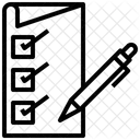Lista de controle  Ícone