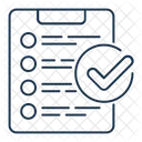 Lista de controle  Ícone