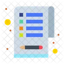 Lista De Verificacao Tarefas Lista De Tarefas Ícone