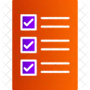 Lista de controle  Ícone