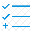 Lista De Verificacao Marca De Selecao Documento Ícone
