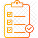 Lista de controle  Ícone