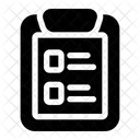 Lista De Verificacao Lista Listas Ícone