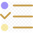 Lista de controle  Ícone