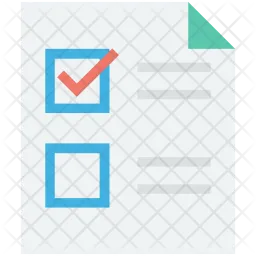 Lista de controle  Ícone