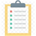 Lista de controle  Ícone