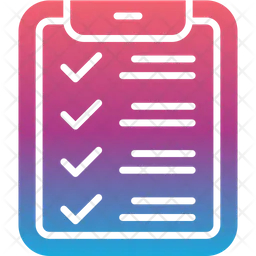 Lista de controle  Ícone