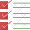 Lista de controle  Ícone