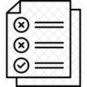 Lista De Verificacao Lista Area De Transferencia Icône