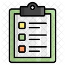Lista De Verificacao Prancheta Documento Ícone