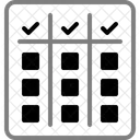 Lista de verificação de arquivo  Ícone