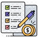 Relatorio Lista De Verificacao Auditoria Ícone