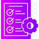 Lista De Verificacao De Manutencao Ícone