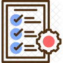 Lista De Verificacao De Manutencao Ícone