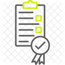 Qualidade Da Lista De Verificacao Lista De Verificacao Qualidade Icon