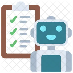 Lista de verificação de robótica  Ícone