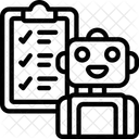 Lista De Verificacao De Robotica Lista De Verificacao Area De Transferencia Ícone