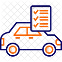 Lista de verificação do carro  Ícone