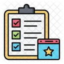 Lista De Verificacao De Eventos Gerenciamento De Eventos Planejamento De Eventos Icon
