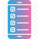 Lista De Verificacao De Smartphones Design Adaptativo Verificacao Ícone