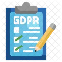 Lista de verificação do GDPR  Ícone