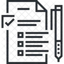 Lista de Verificación  Icono