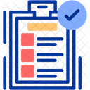 Lista De Verificacion Lista Lista De Tareas Pendientes Icono