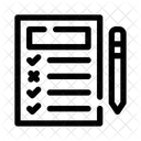 Lista de Verificación  Icono