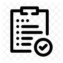 Lista de Verificación  Icono