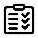 Lista de Verificación  Icono