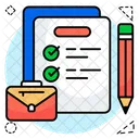 Lista De Verificacion Lista De Tareas Pendientes Hoja De Trabajo Icon