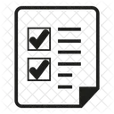 Lista de Verificación  Icono