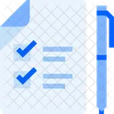 Lista de Verificación  Icono