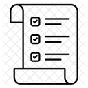 Lista de Verificación  Icono