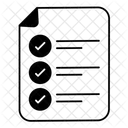 Lista de Verificación  Icono