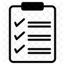 Lista de Verificación  Icono