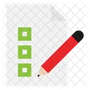 Lista Portapapeles Lista De Verificacion Icono